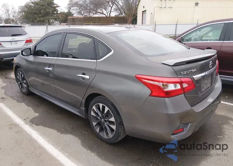 2017 Nissan Sentra Sr из США, поврежденный, VIN 3N1AB7AP4HY243916